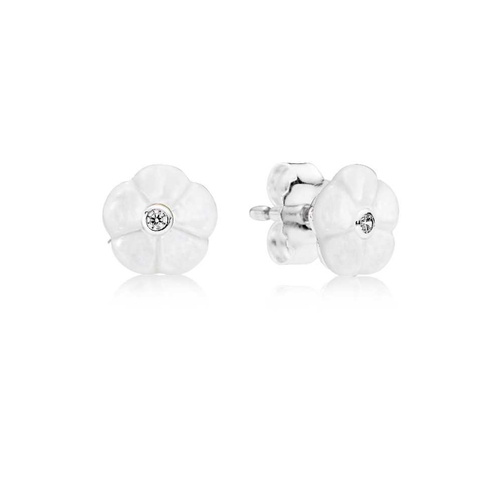 PANDORA Luminous Florals Stud Earrings - 290698Mop