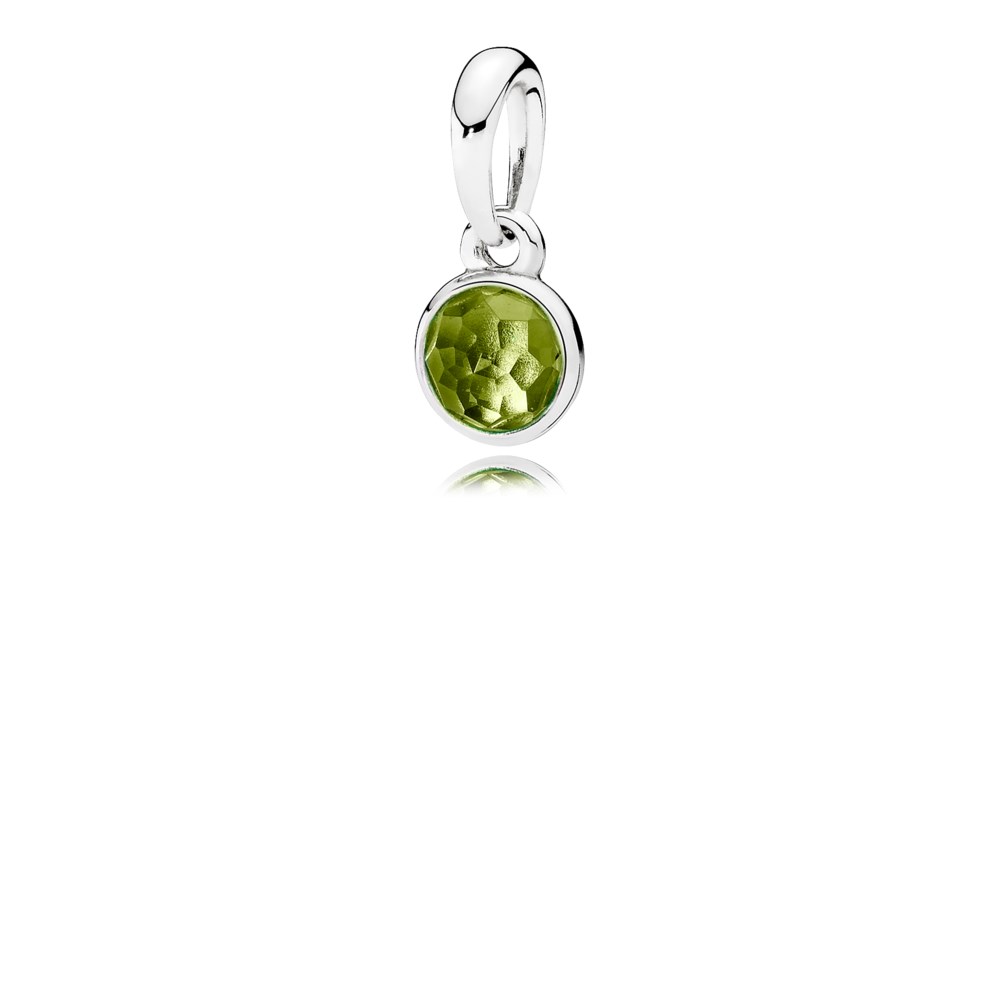 PANDORA August Droplet Pendant - 390396Pe