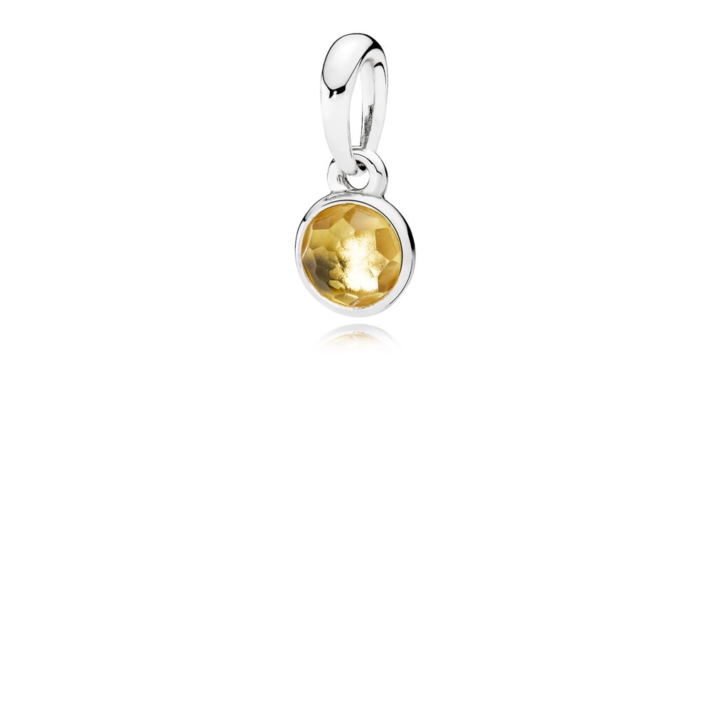 PANDORA November Droplet Pendant - 390396Ci