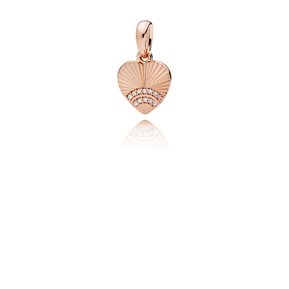 Pandora Rose Fan Van Liefde Hanger 387286CZ