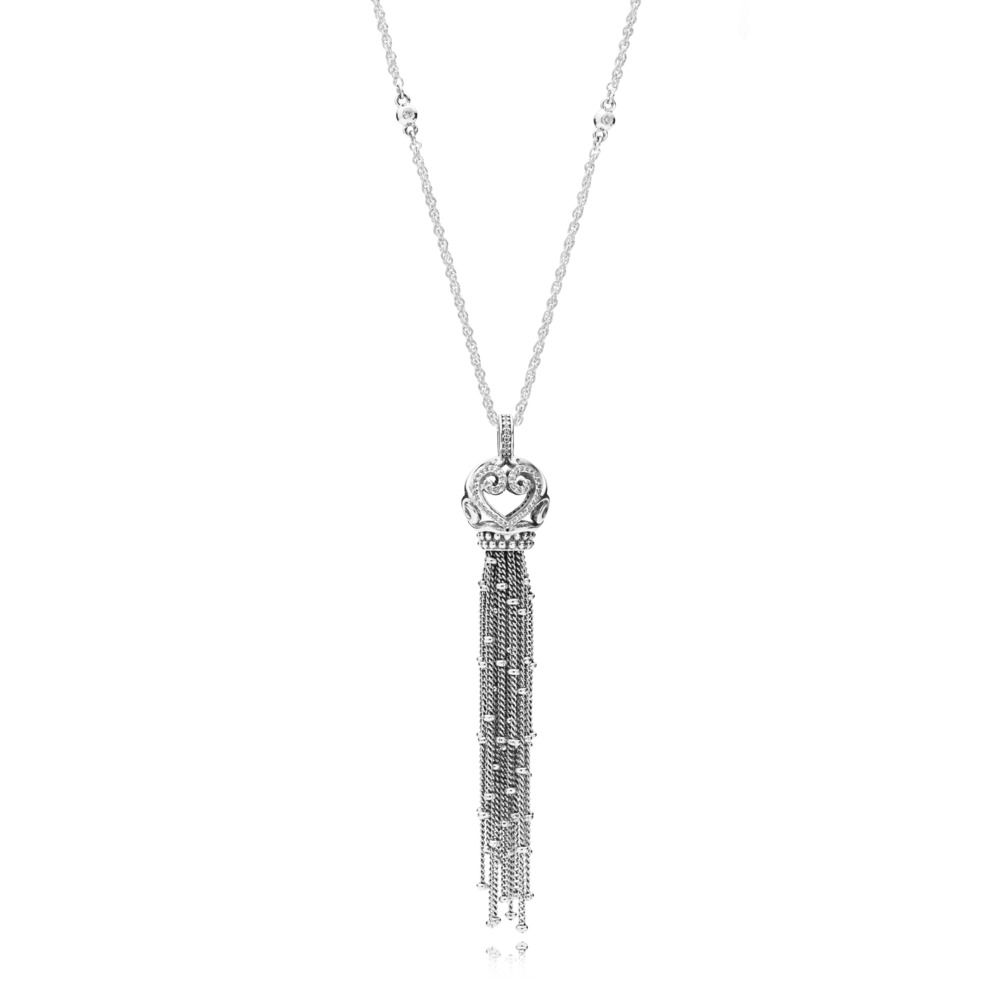 Pandora Zilveren Betoverde Kwast Ketting 397082CZ-70