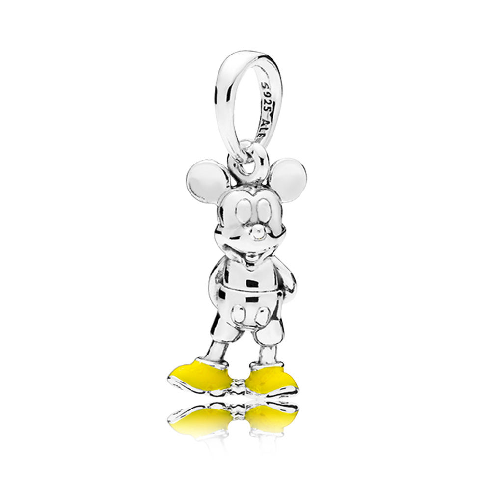 Pandora Zilveren Disney, Klassieke Mickey Hanger 397394En06