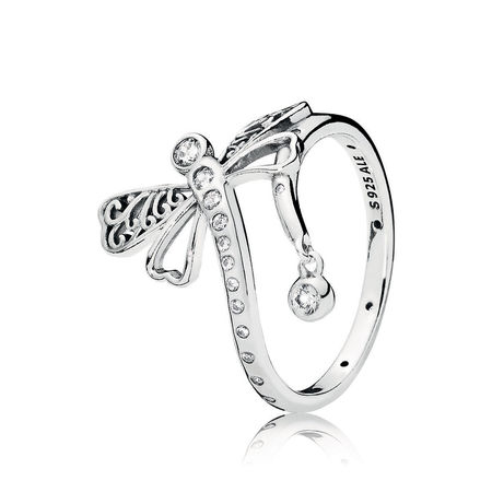 PANDORA Dreamy Dragonfly Ring 197093CZ