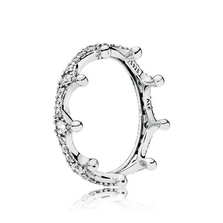 PANDORA Enchanted Crown Ring 197087CZ