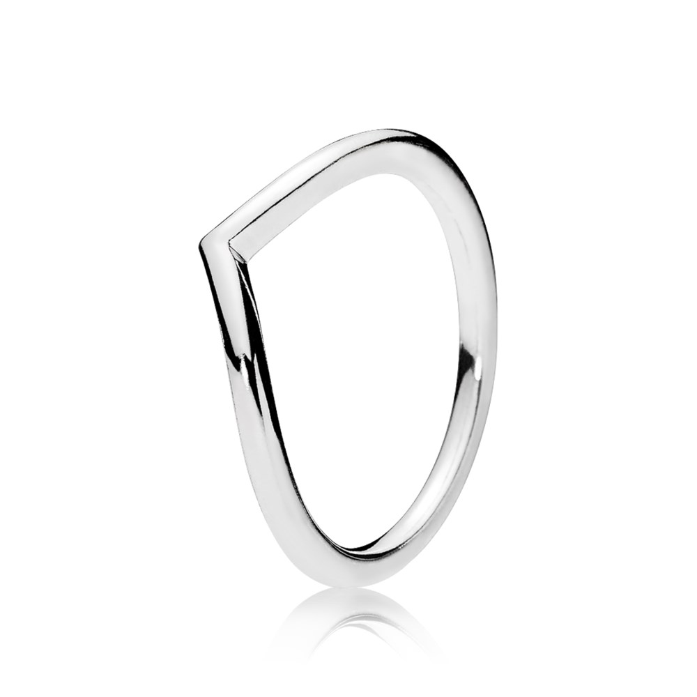 PANDORA Glimmende Wishbone Ring 196314