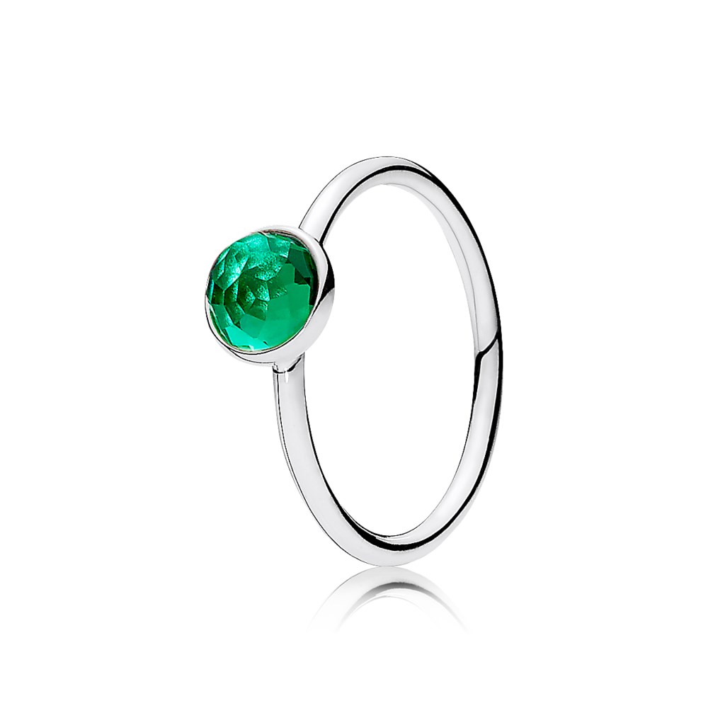 May Droplet Birthstone Ring - 191012Nrg