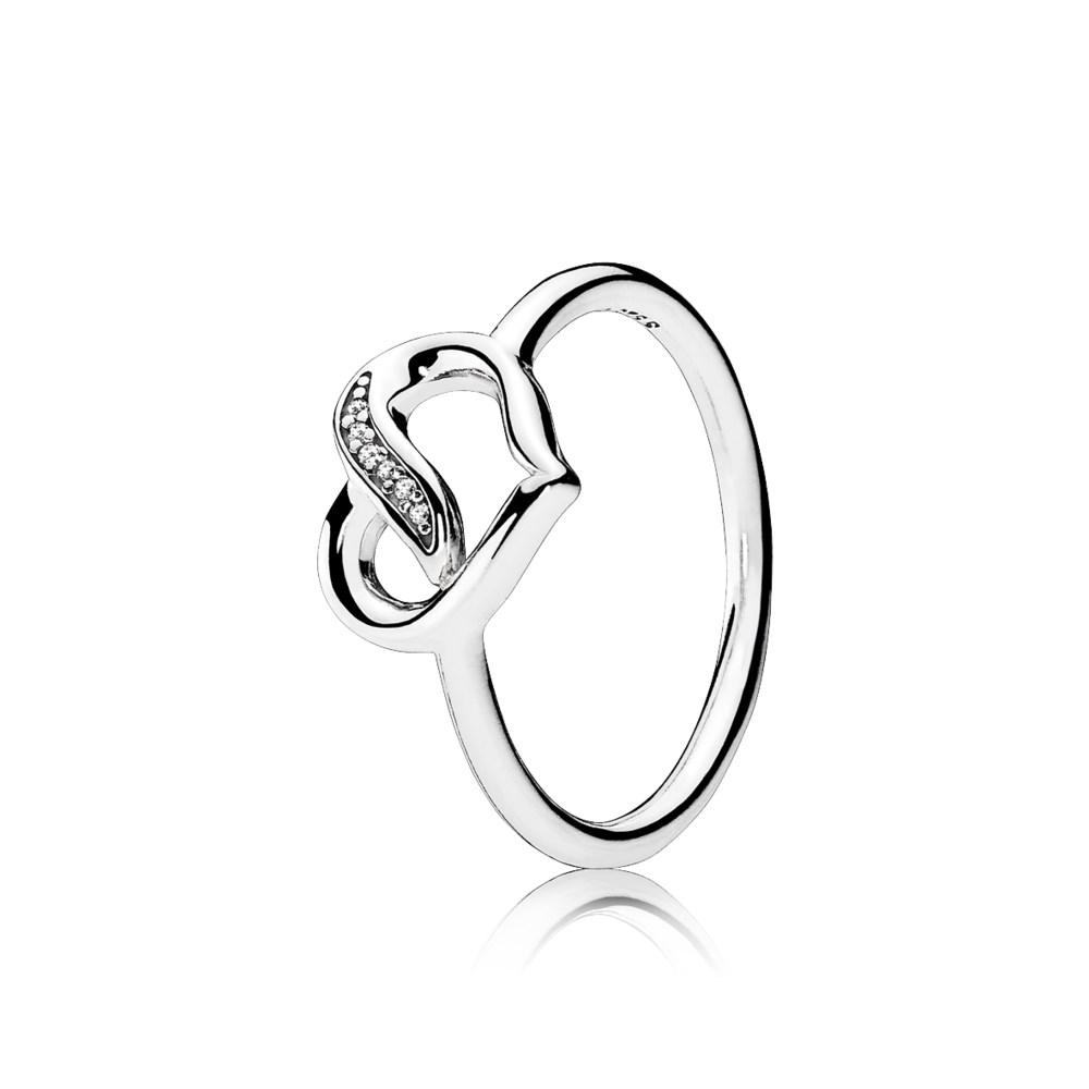 Ribbon Of Love Ring - 191022CZ