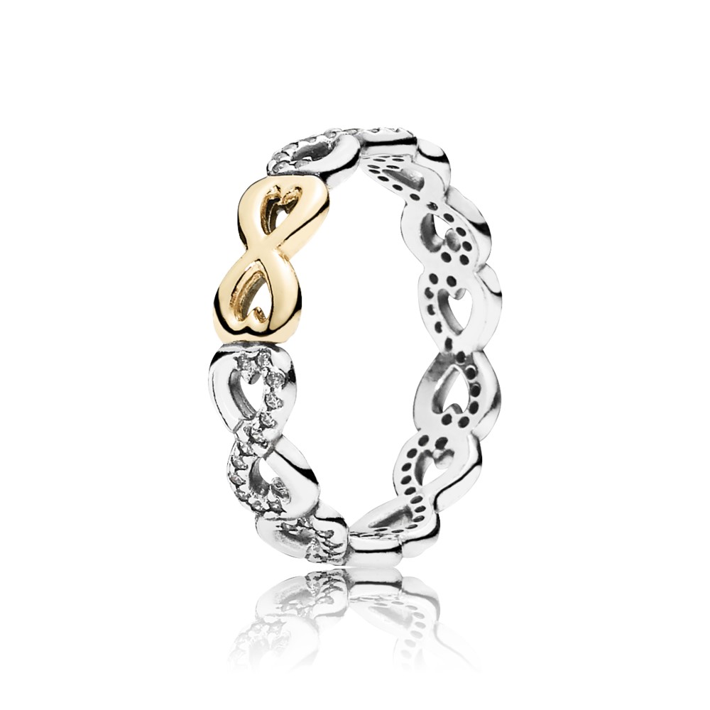 PANDORA Ring Infinity Liefde 190948CZ