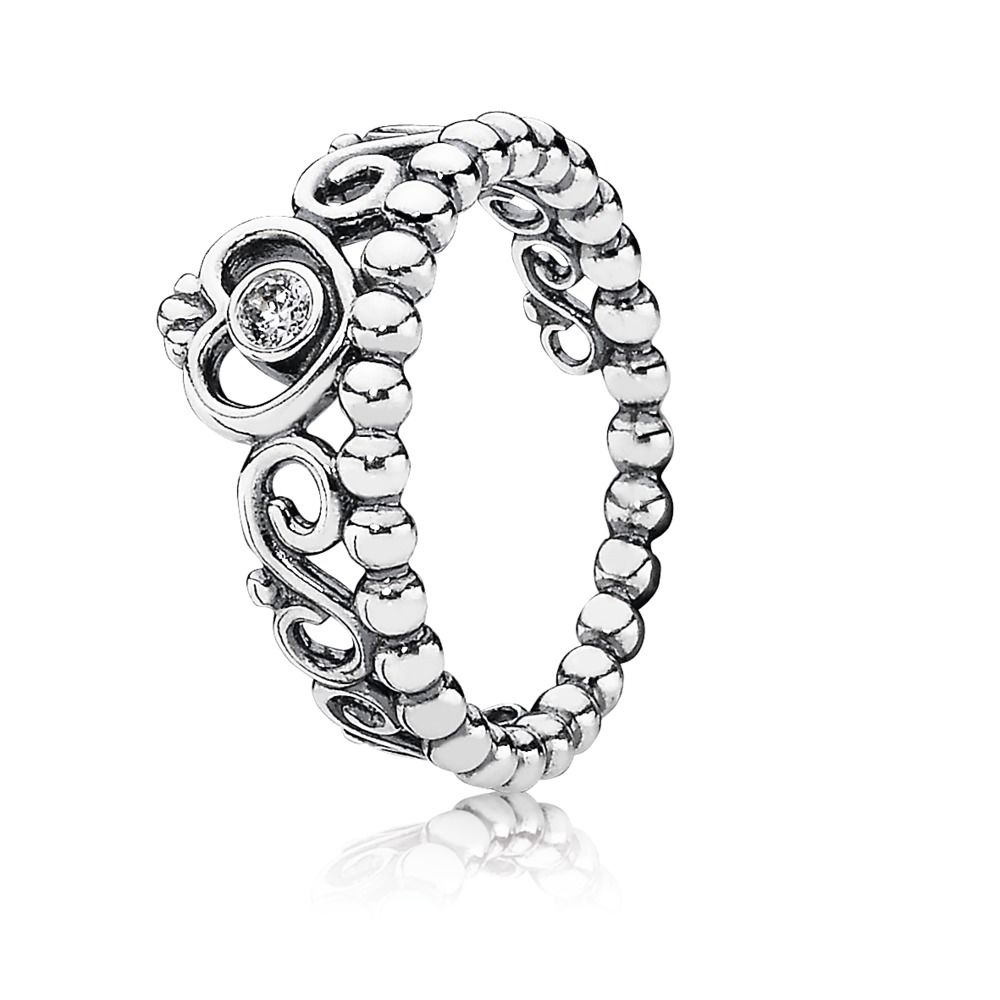 PANDORA Ring Met Prinsessenkroontje 190880CZ