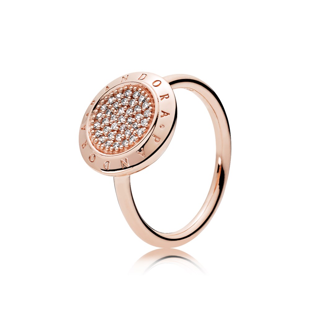 Pandora Rose Handtekening Ring 180912CZ