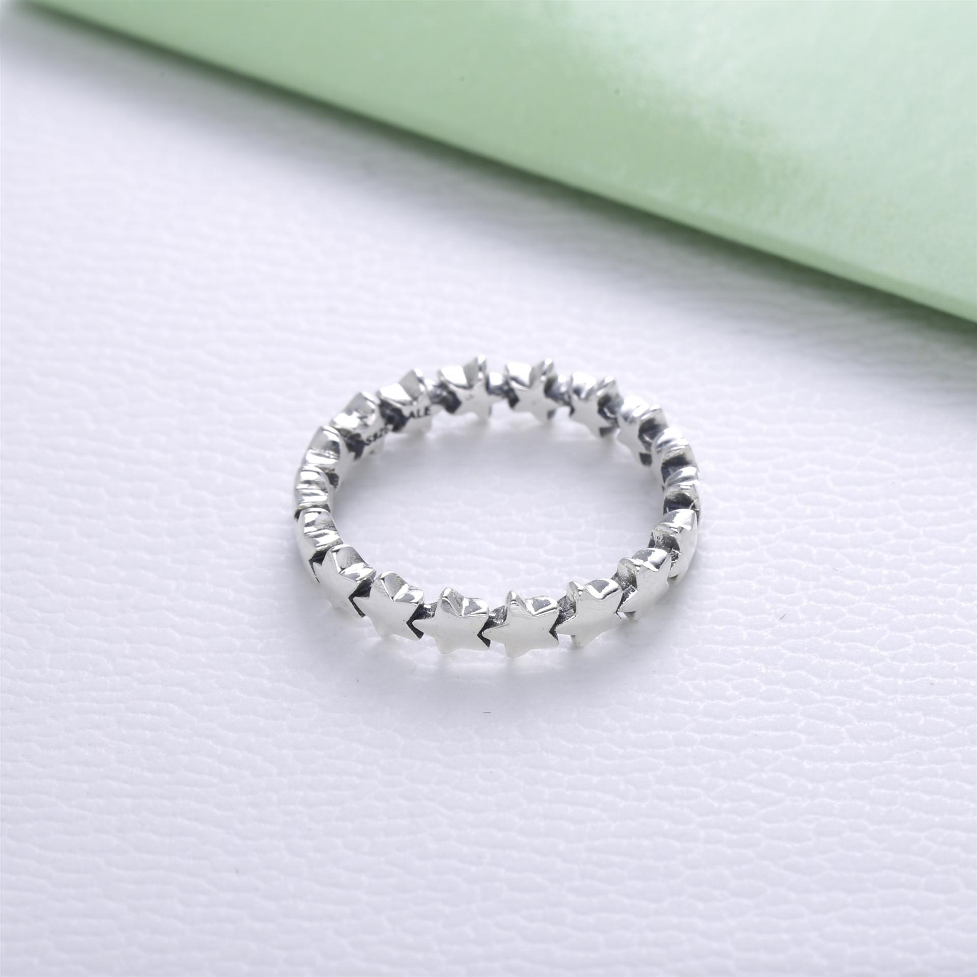 PANDORA Stars Silver Ring - 190911