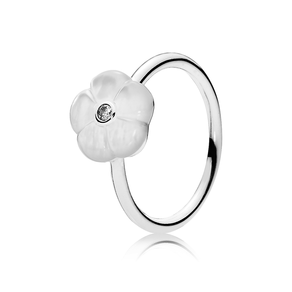 Pandora Zilveren Lichtgevende Florals Ring 190999Mop