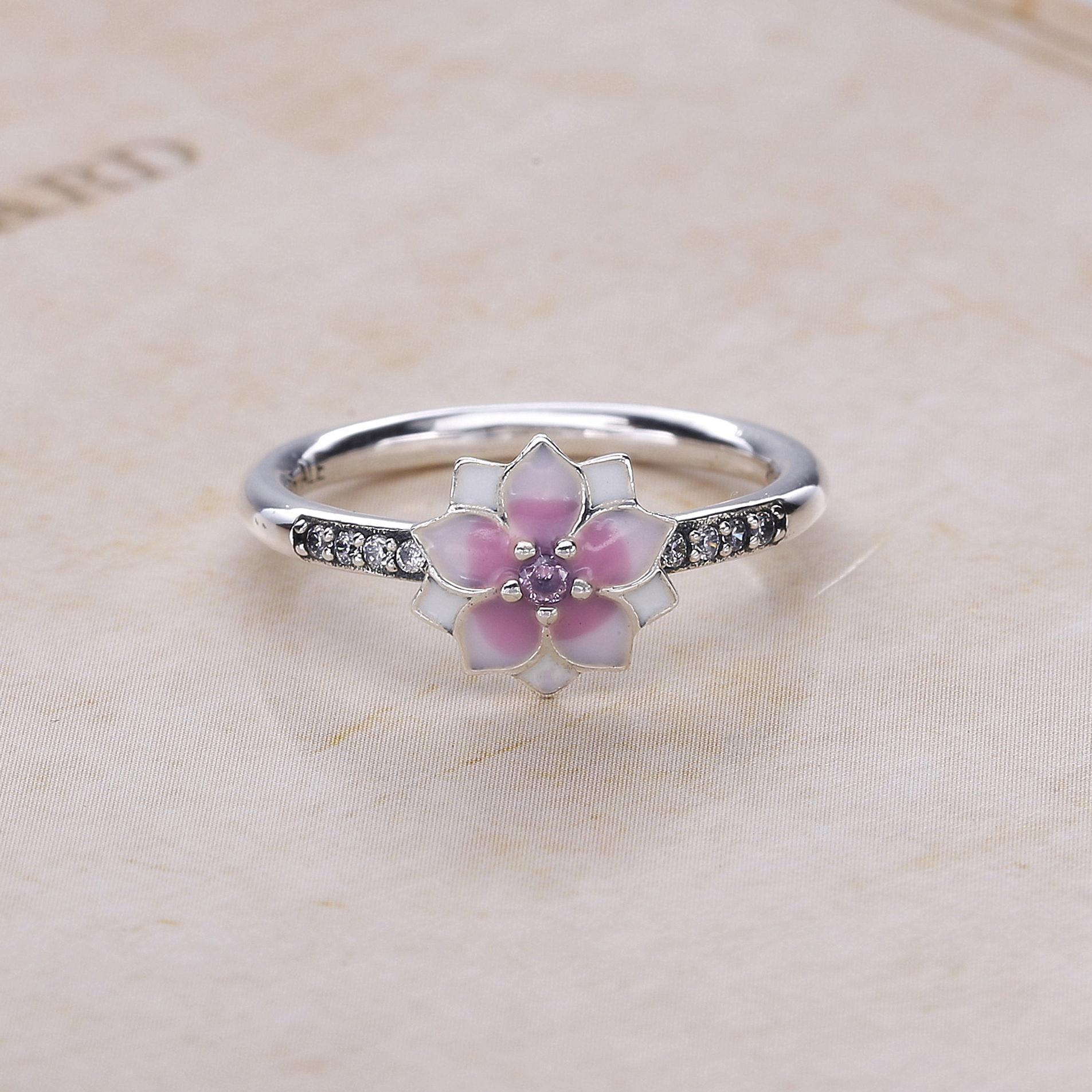 Pandora Zilveren Magnolia Bloom Ring 191026PCZ