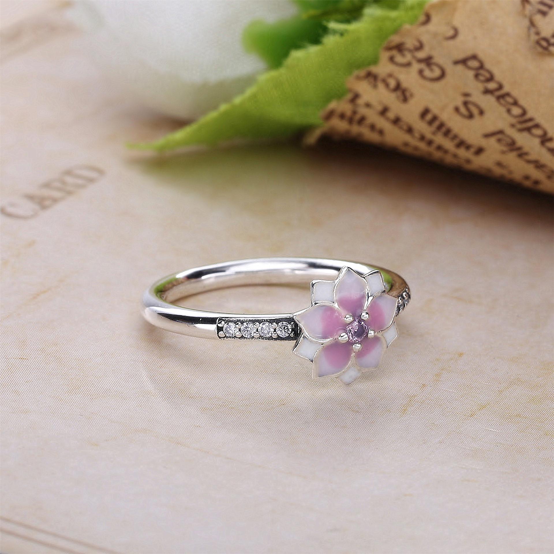 Pandora Zilveren Magnolia Bloom Ring 191026PCZ