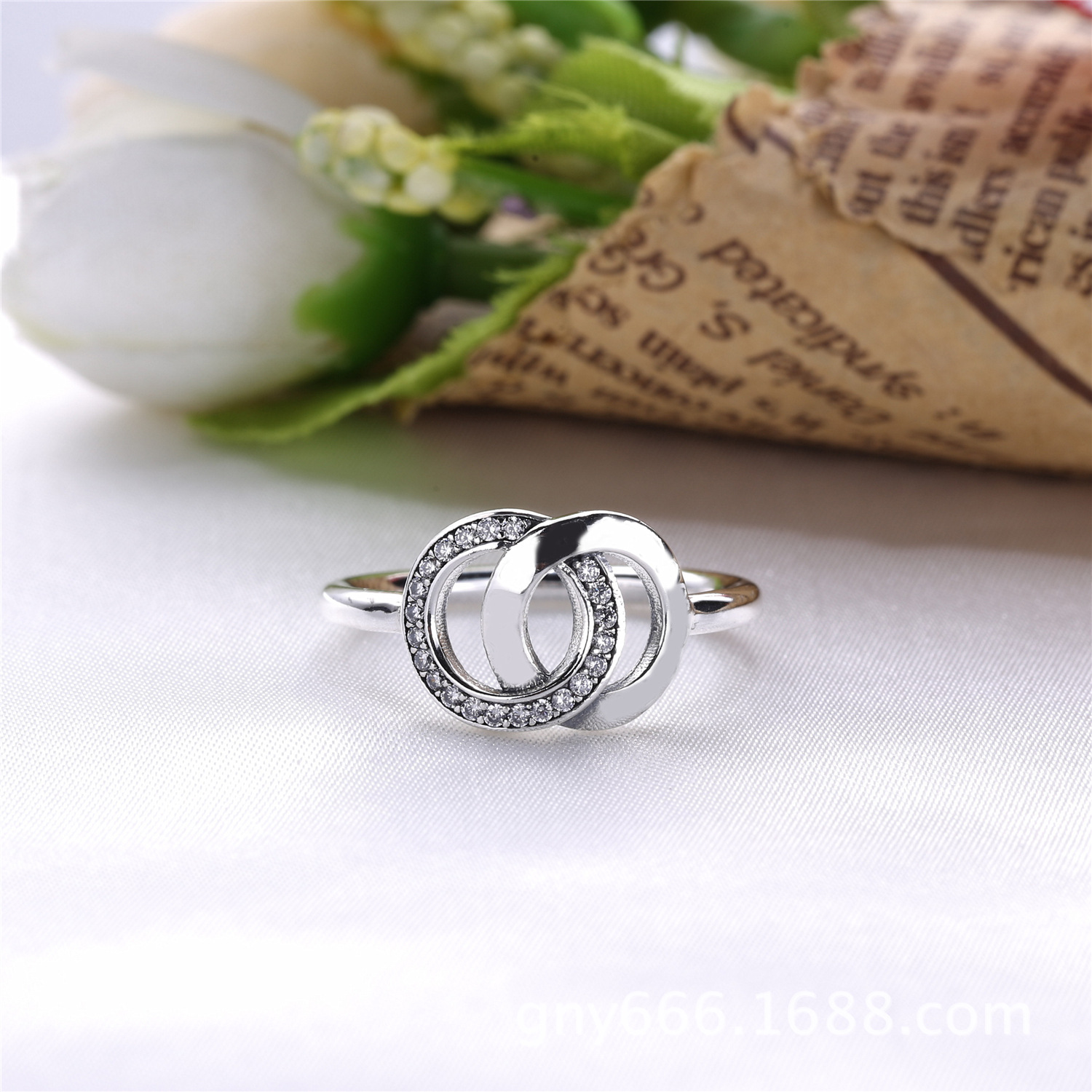 Ring Pandora Cirkels 196326CZ