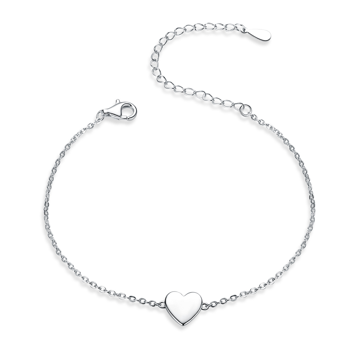 Pandora Style geliefd hart Armband - SCB161