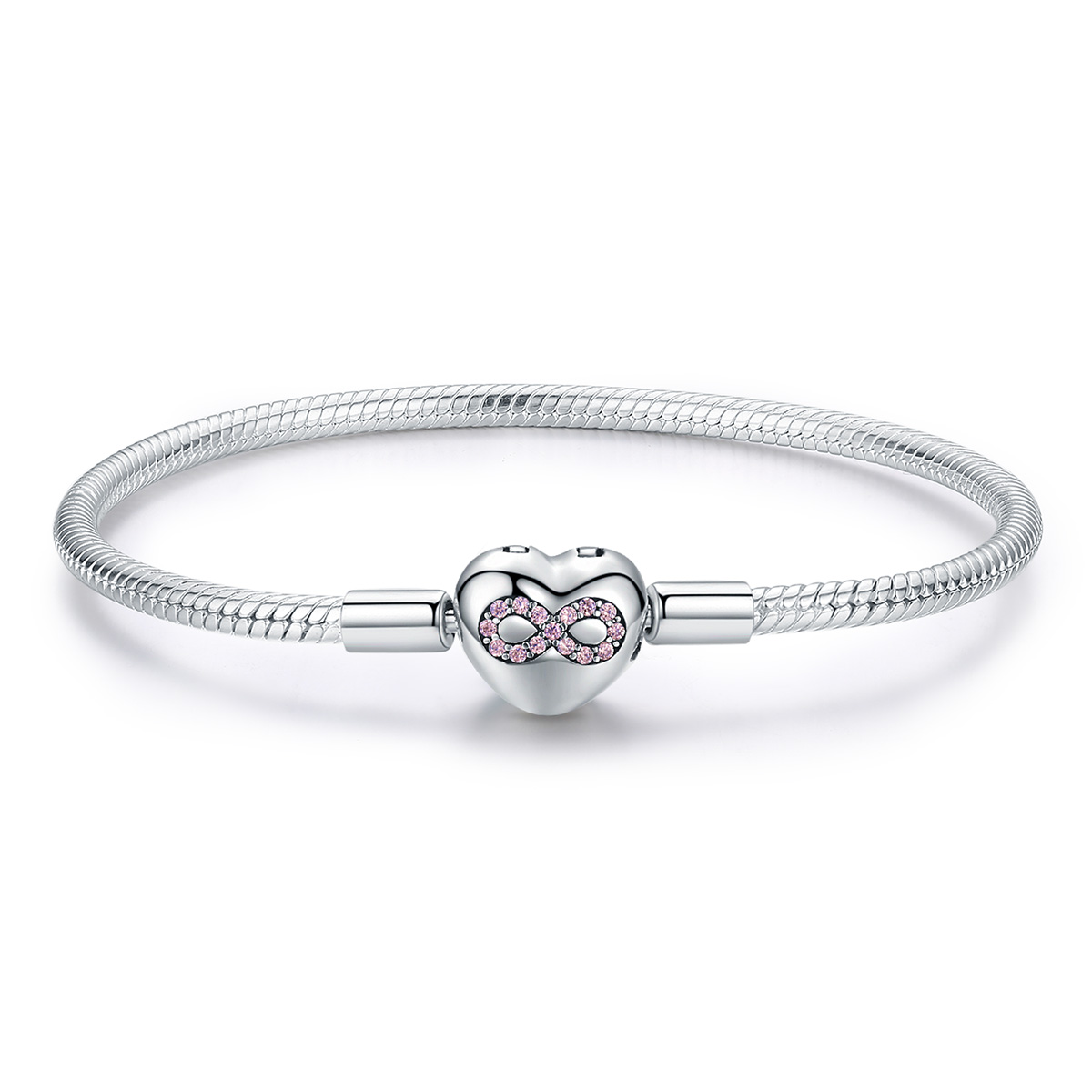 Pandora Style Hart van de eeuwigheid Armband - SCB142