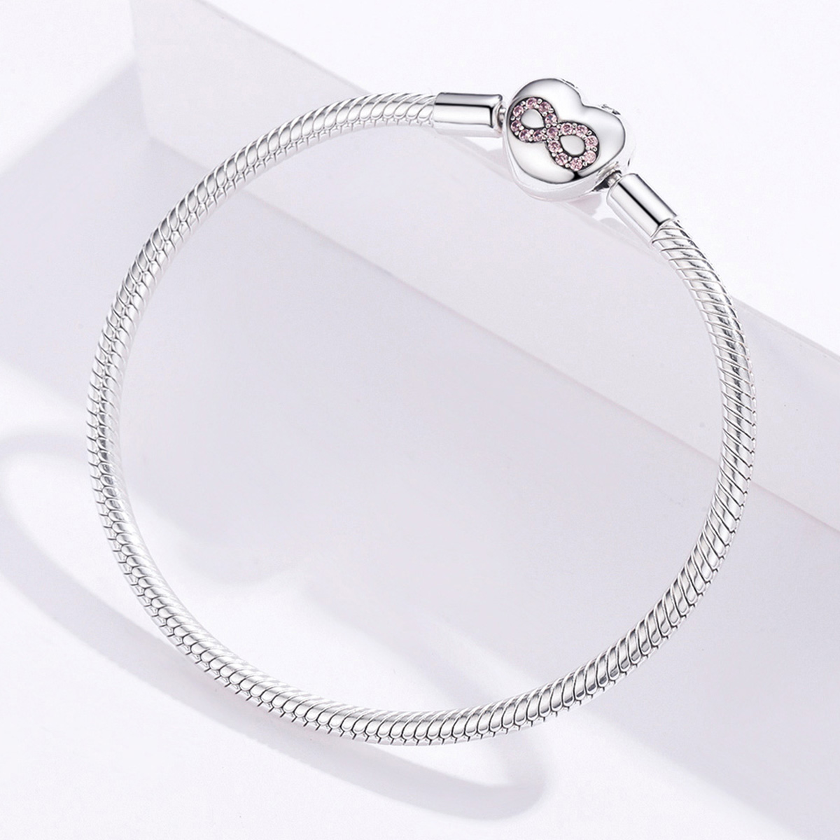 Pandora Style Hart van de eeuwigheid Armband - SCB142