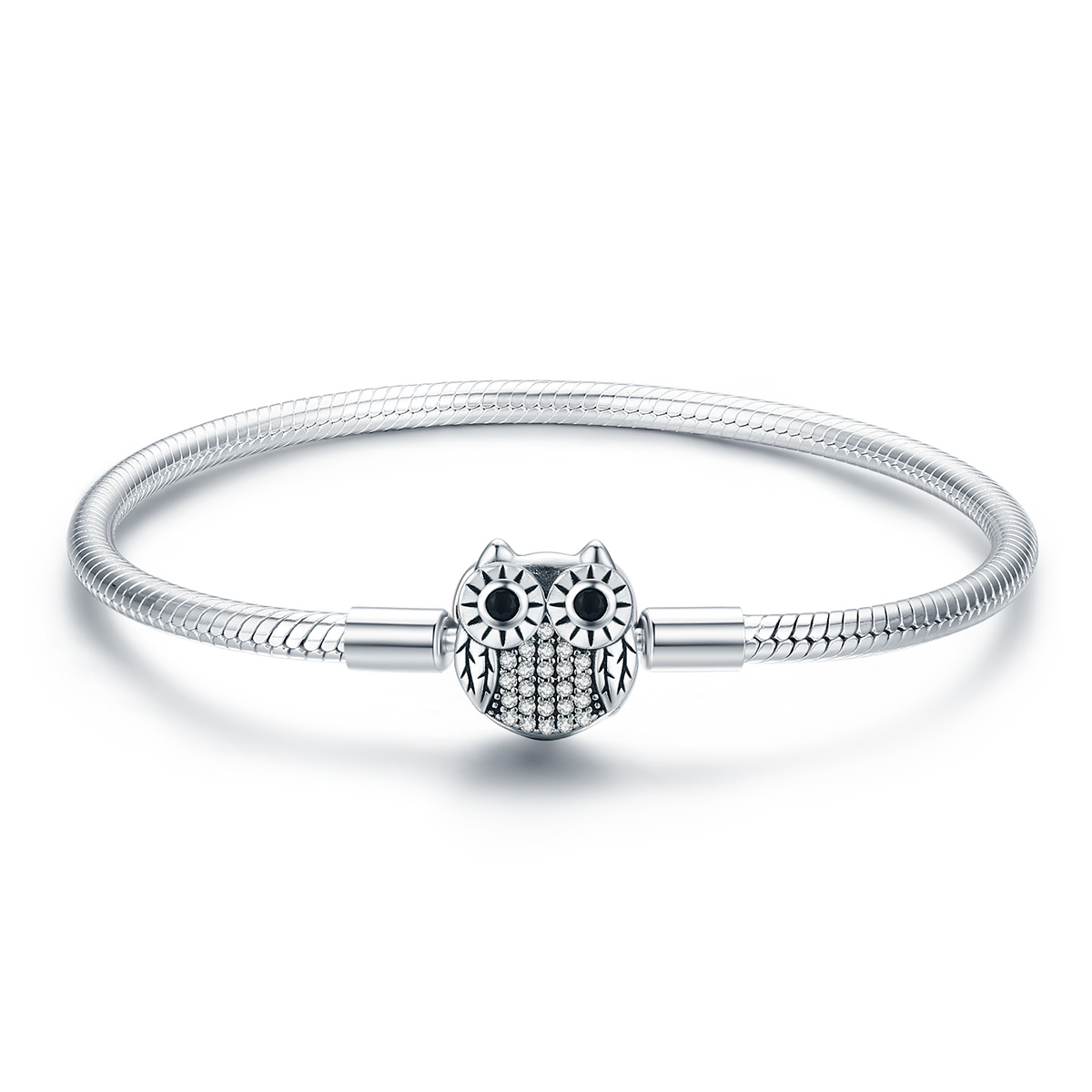 Pandora Style Leuke uil Armband - SCB067