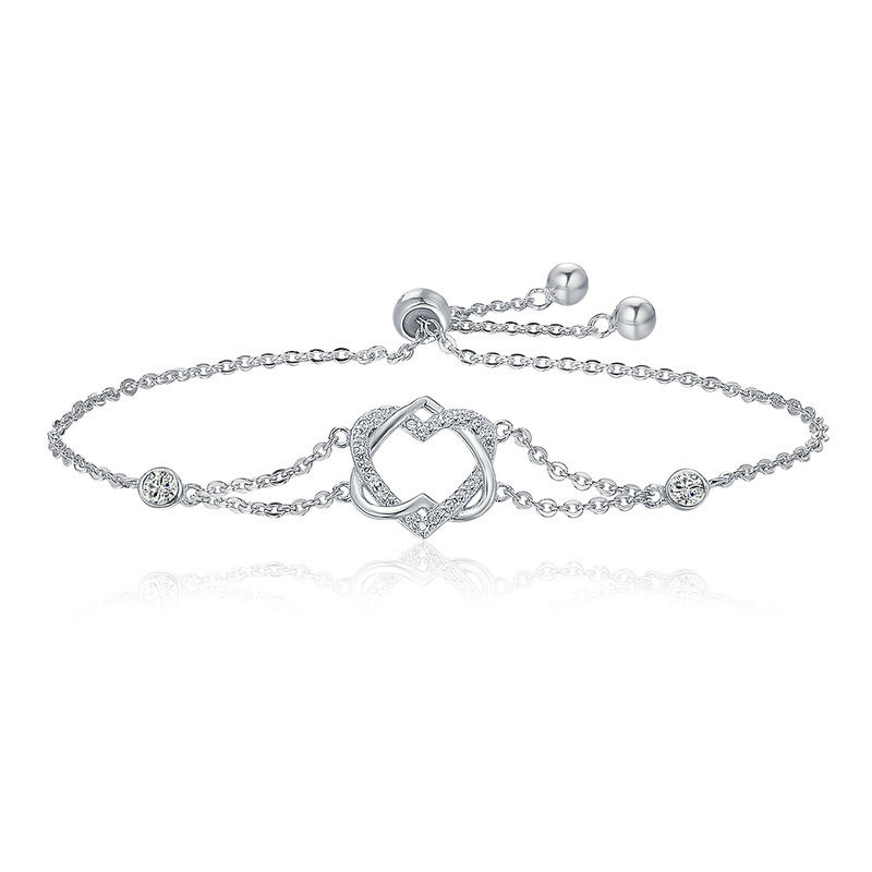 Pandora Style liefde cardiogram Armband - SCB022