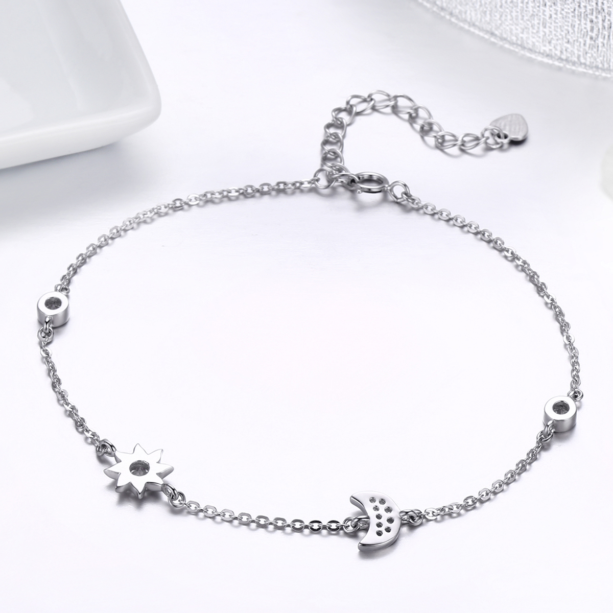 Pandora Style Maan Zon En Sterren Armband - SCB081