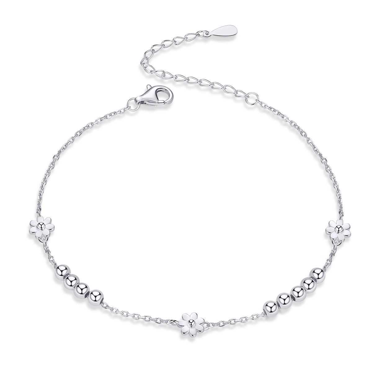 Pandora Style Madeliefje Armband - SCB146