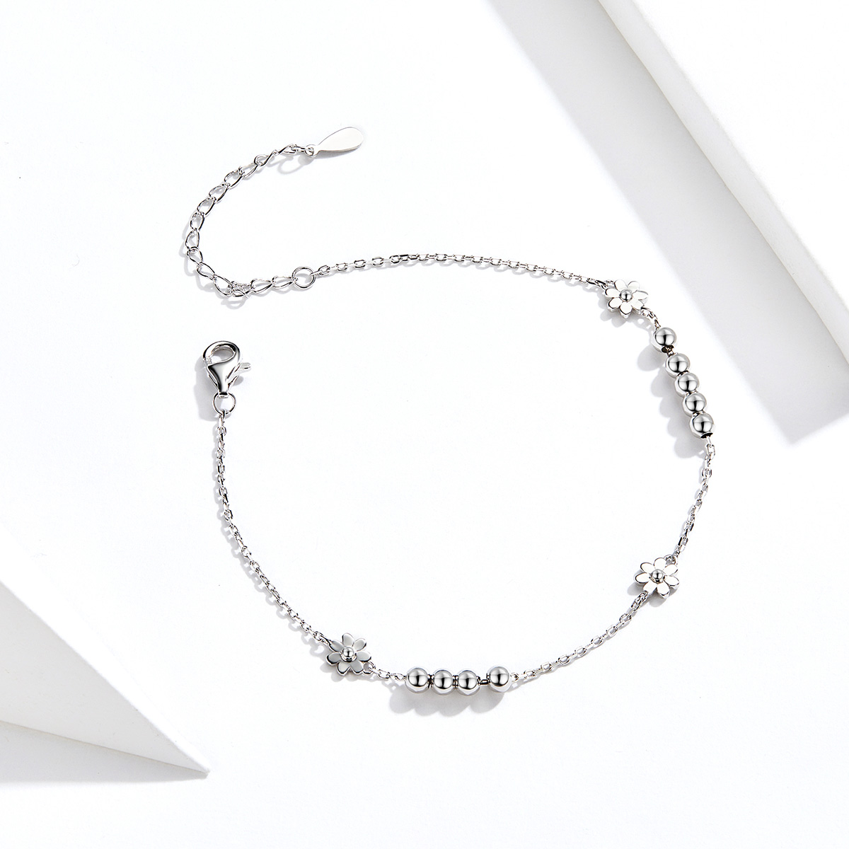 Pandora Style Madeliefje Armband - SCB146