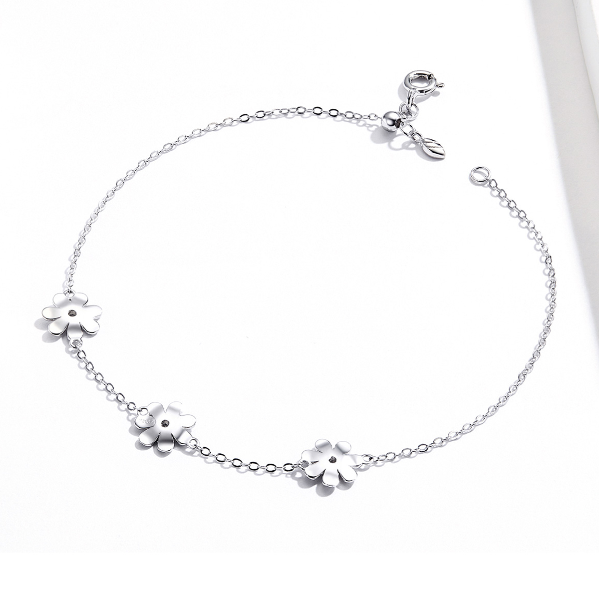 Pandora Style Madeliefje Armband - SCB165