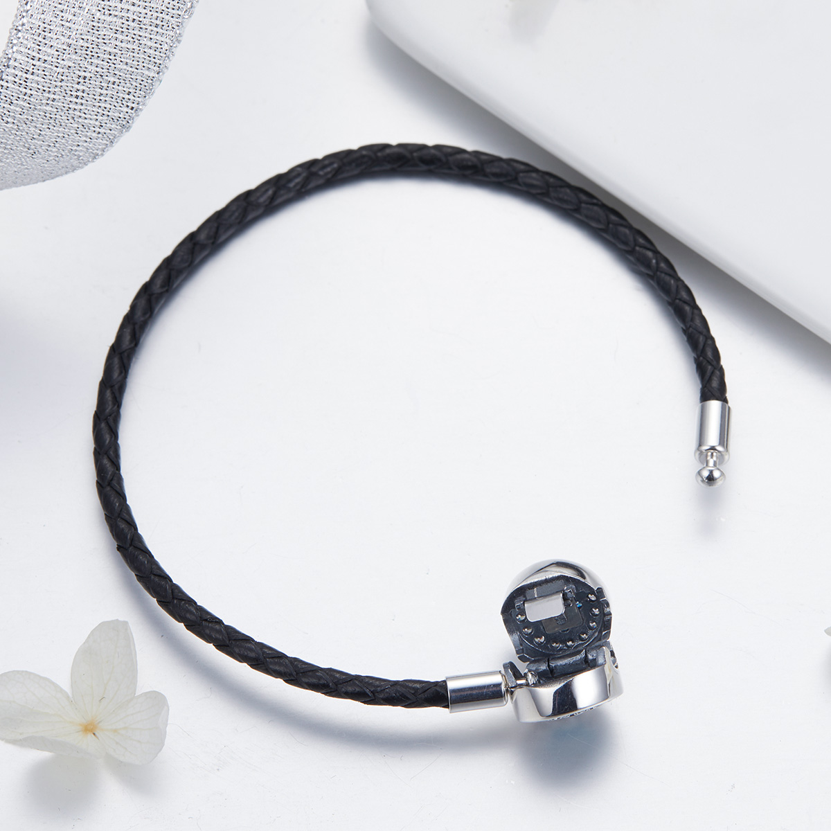 Pandora Style Magische Mysteries Leren armband - SCB113