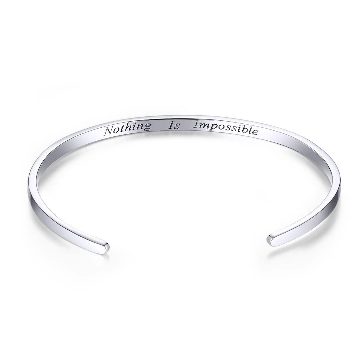 Pandora Style Niets is onmogelijk Open Bangle - SCB160