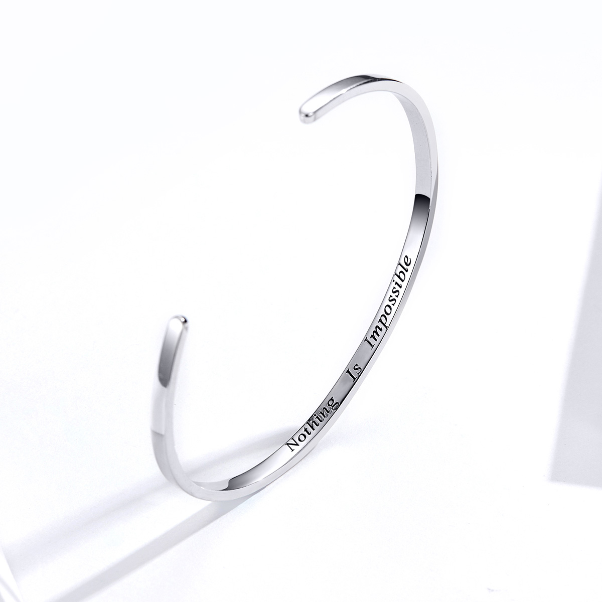 Pandora Style Niets is onmogelijk Open Bangle - SCB160