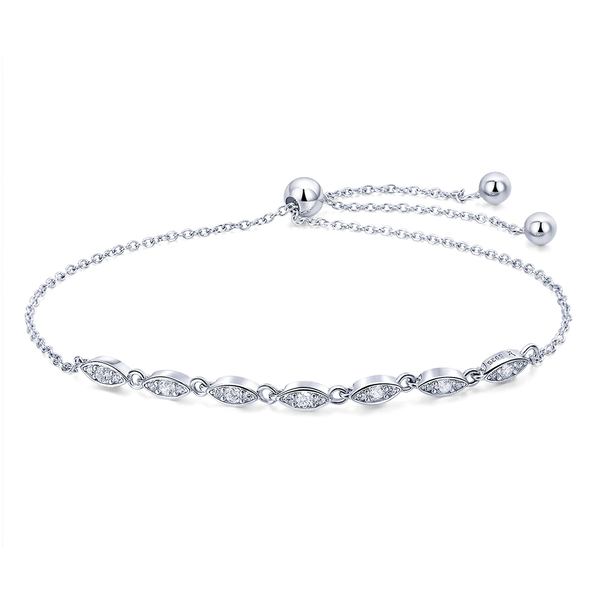 Pandora Style Schoonheid van eenvoud Armband - SCB086