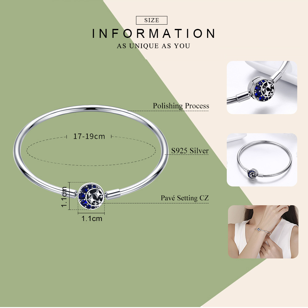 Pandora Style Sterrenhemel Bangle - SCB080