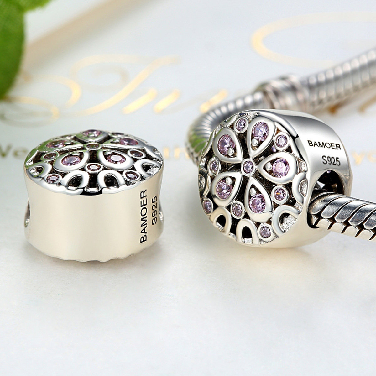 Pandora Style bloeiend Bedel - SCC053