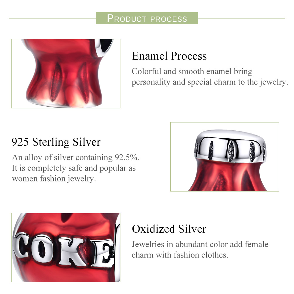 Pandora Style Coca Cola Bedel - SCC1159