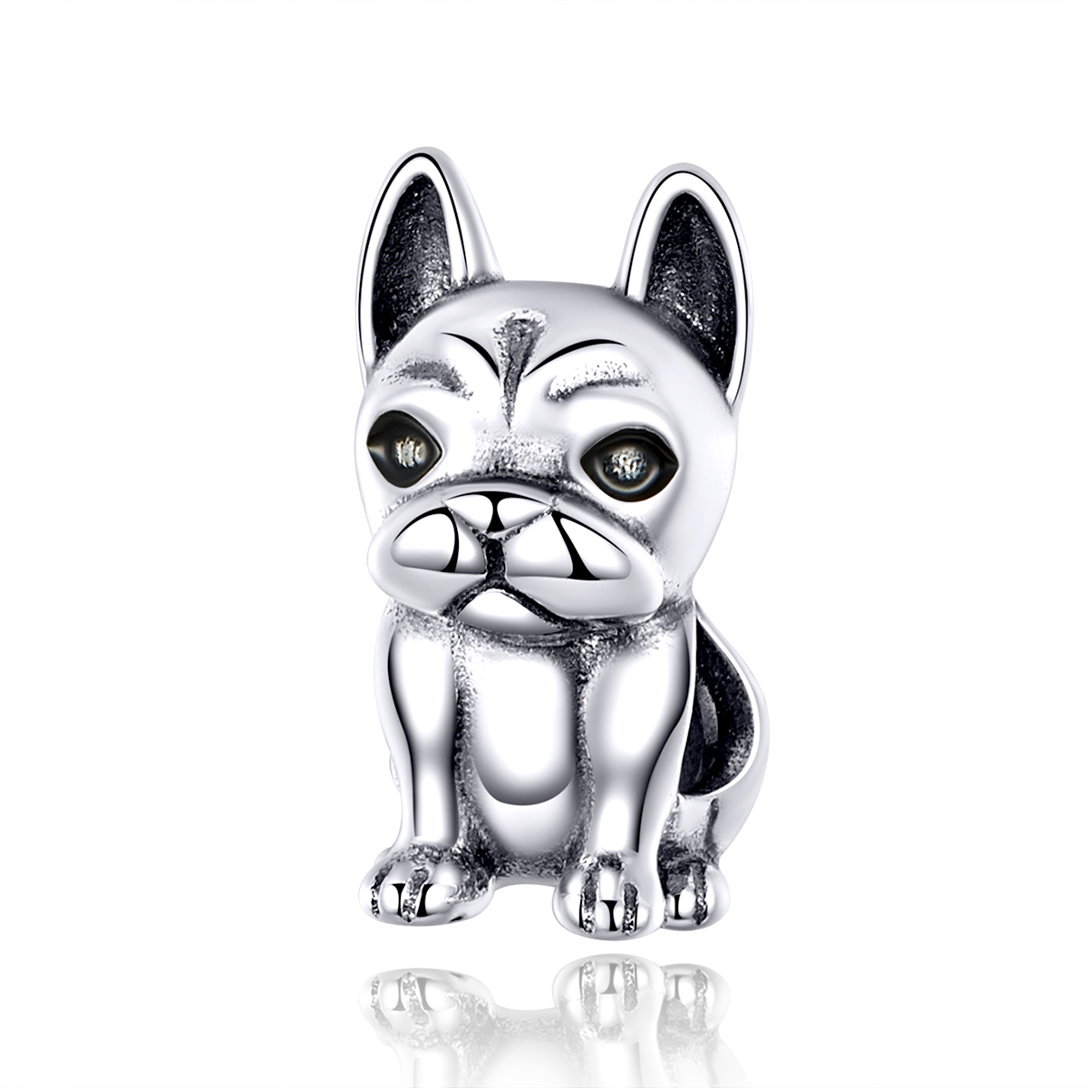 Pandora Style Franse bulldog Bedel - SCC1306