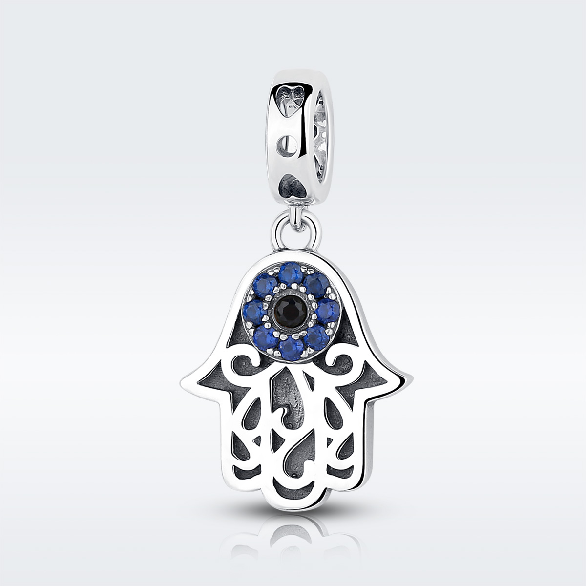 Pandora Style Hamsahand Hangende Bedel - SCC085