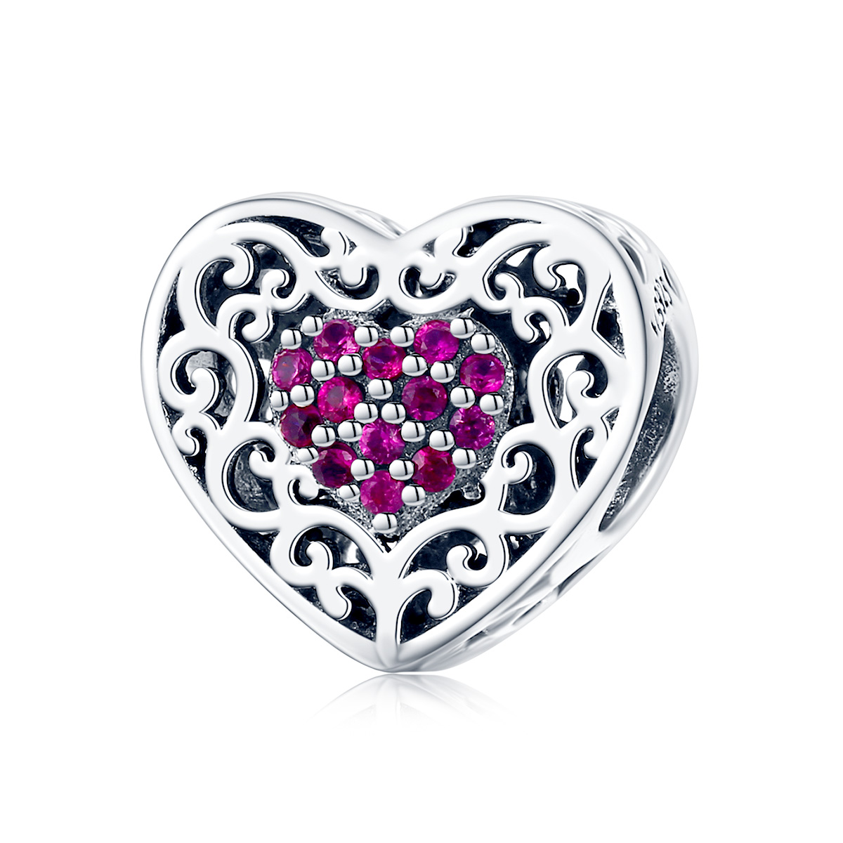 Pandora Style Hart Bedel - SCC1109