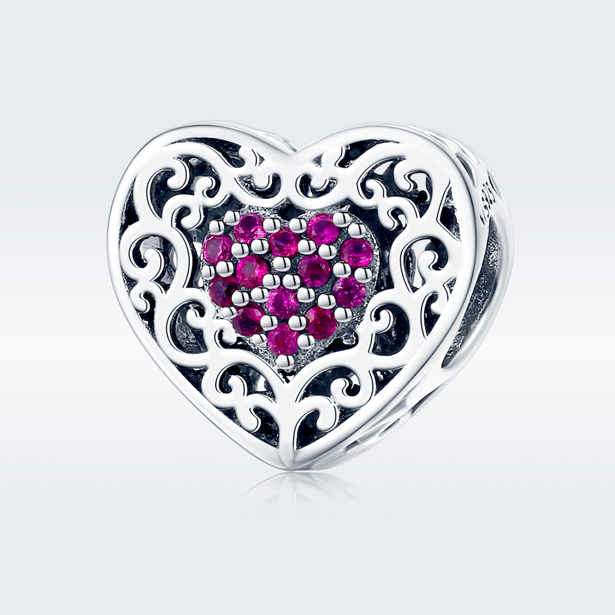 Pandora Style Hart Bedel - SCC1109