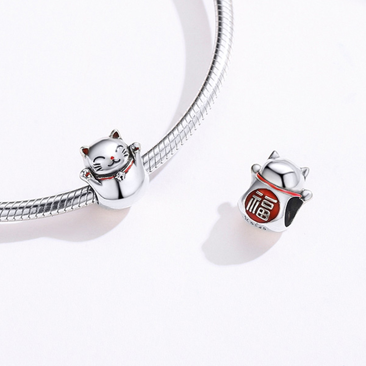 Pandora Style Maneki Neko Bedel - SCC1178