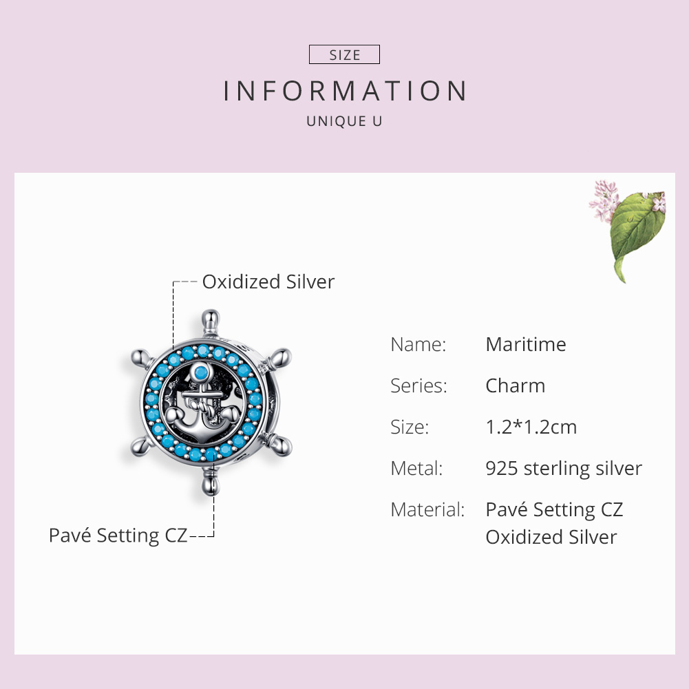 Pandora Style Maritiem Bedel - SCC1200