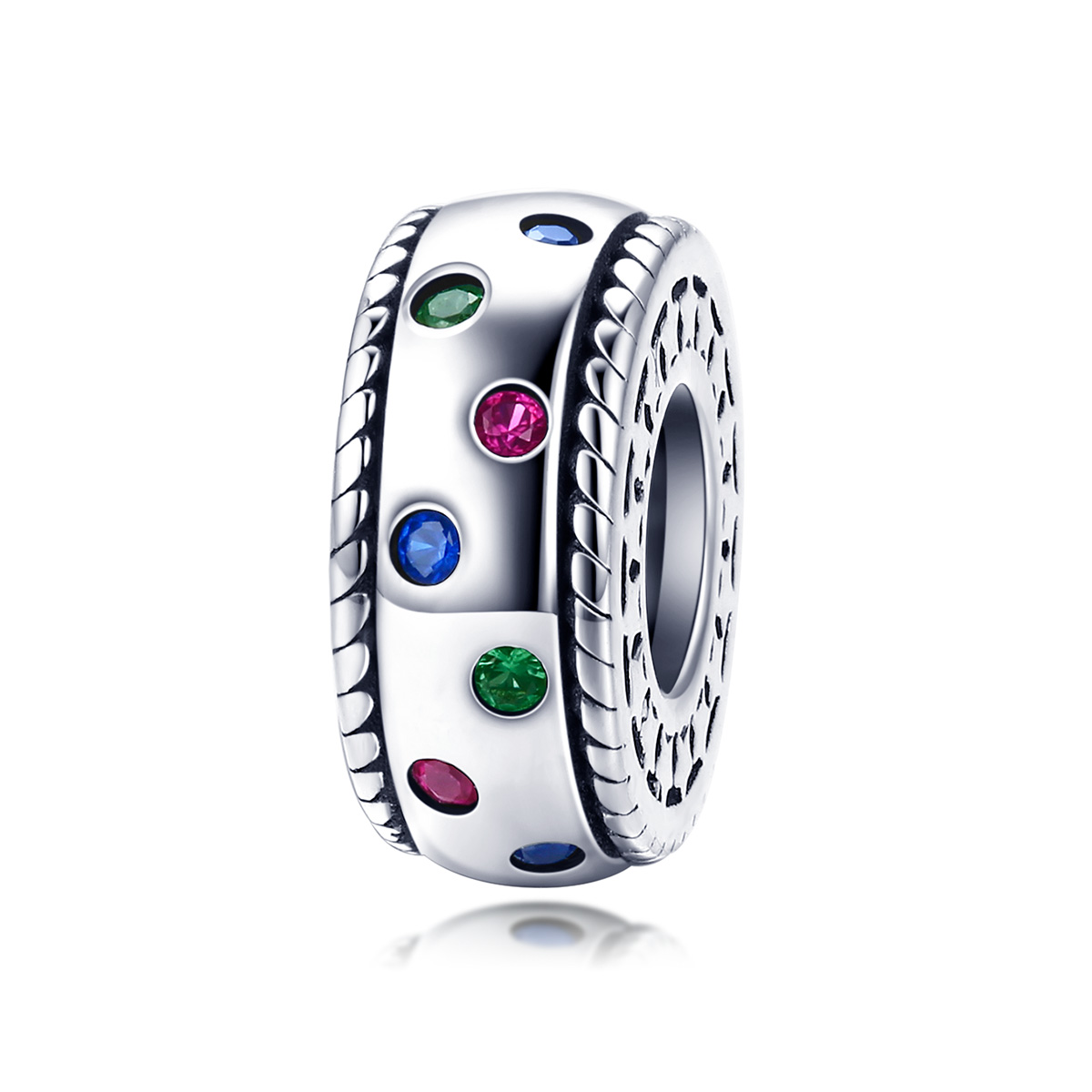 Pandora Style Moment van eerste ontmoeting Spacer Bedel - SCC1005