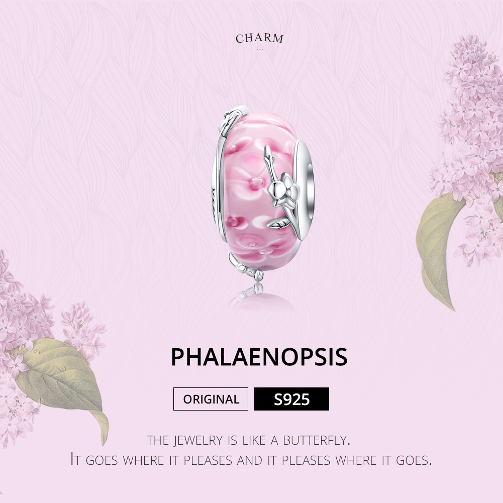 Pandora Style Phalaenopsis Bedel - SCC1281