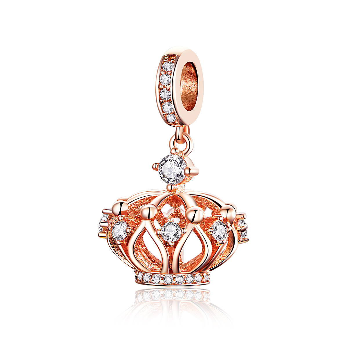 Pandora Style Rose koninklijke kroon Hangende Bedel - SCC1121