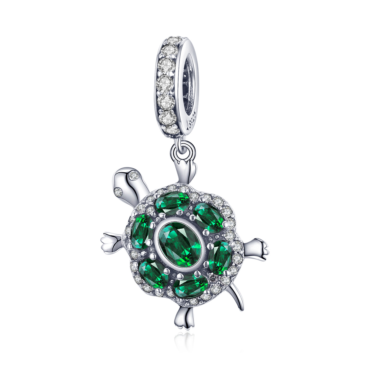 Pandora Style Schildpad Hangende Bedel - SCC1017