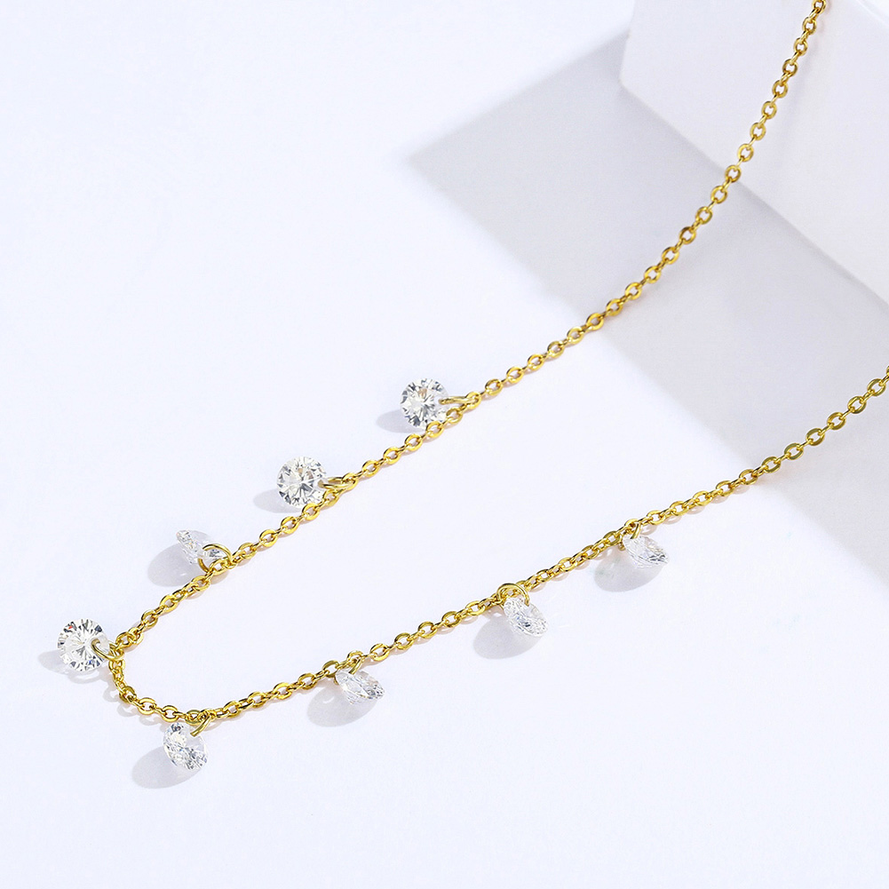 Pandora Style Herinneren Chain Ketting - SCN299-B