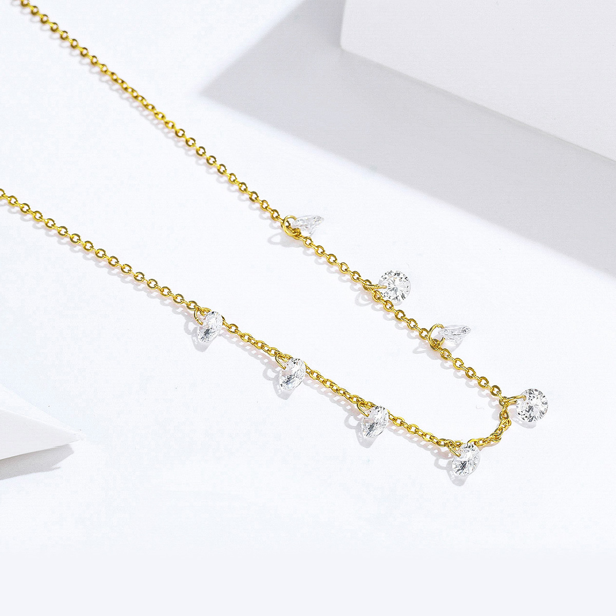 Pandora Style Herinneren Chain Ketting - SCN299-B