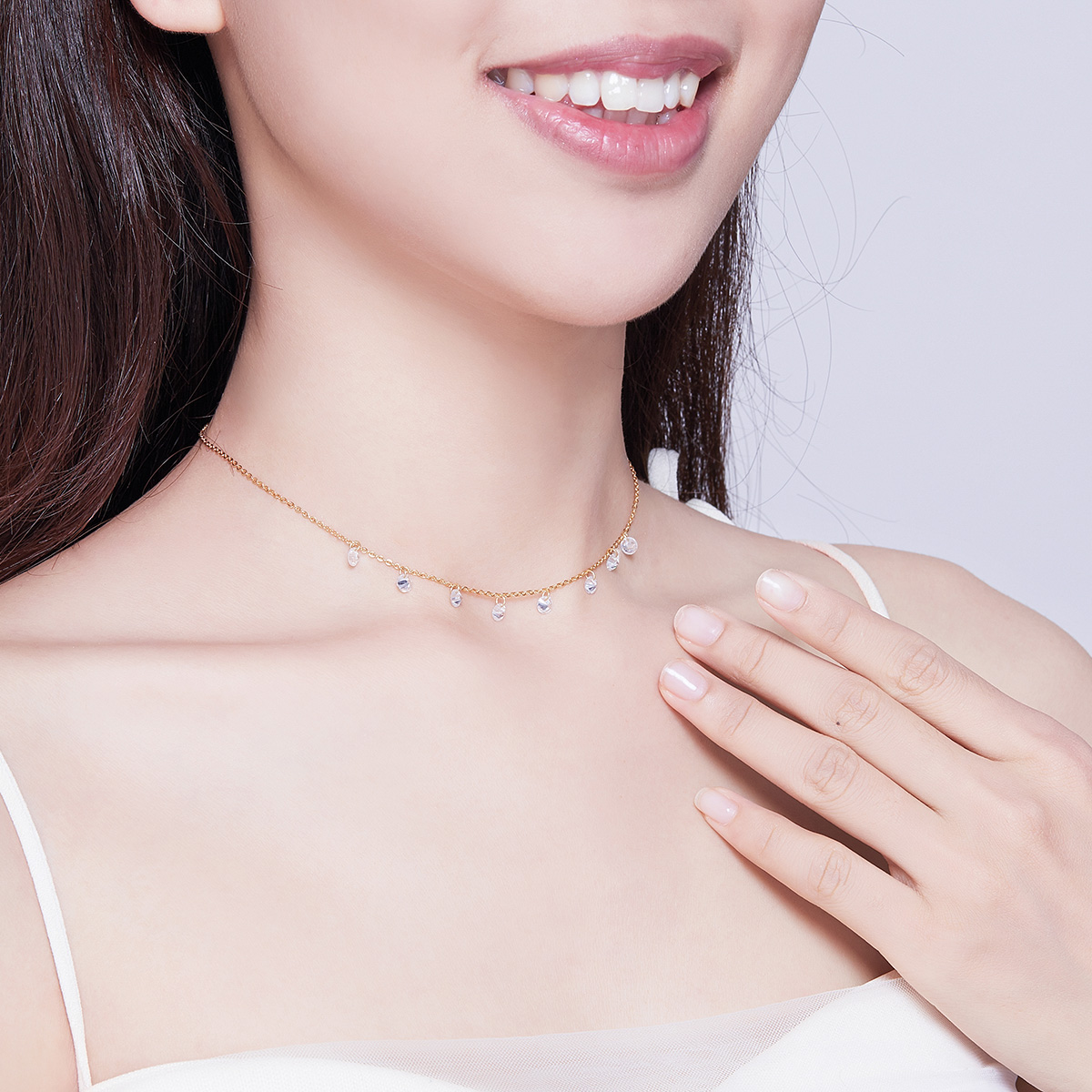 Pandora Style Herinneren Chain Ketting - SCN299-B