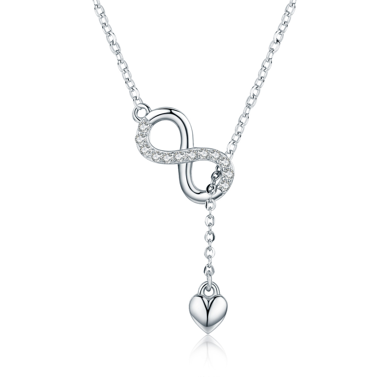 Pandora Style Oneindige charme Chain Ketting - SCN223