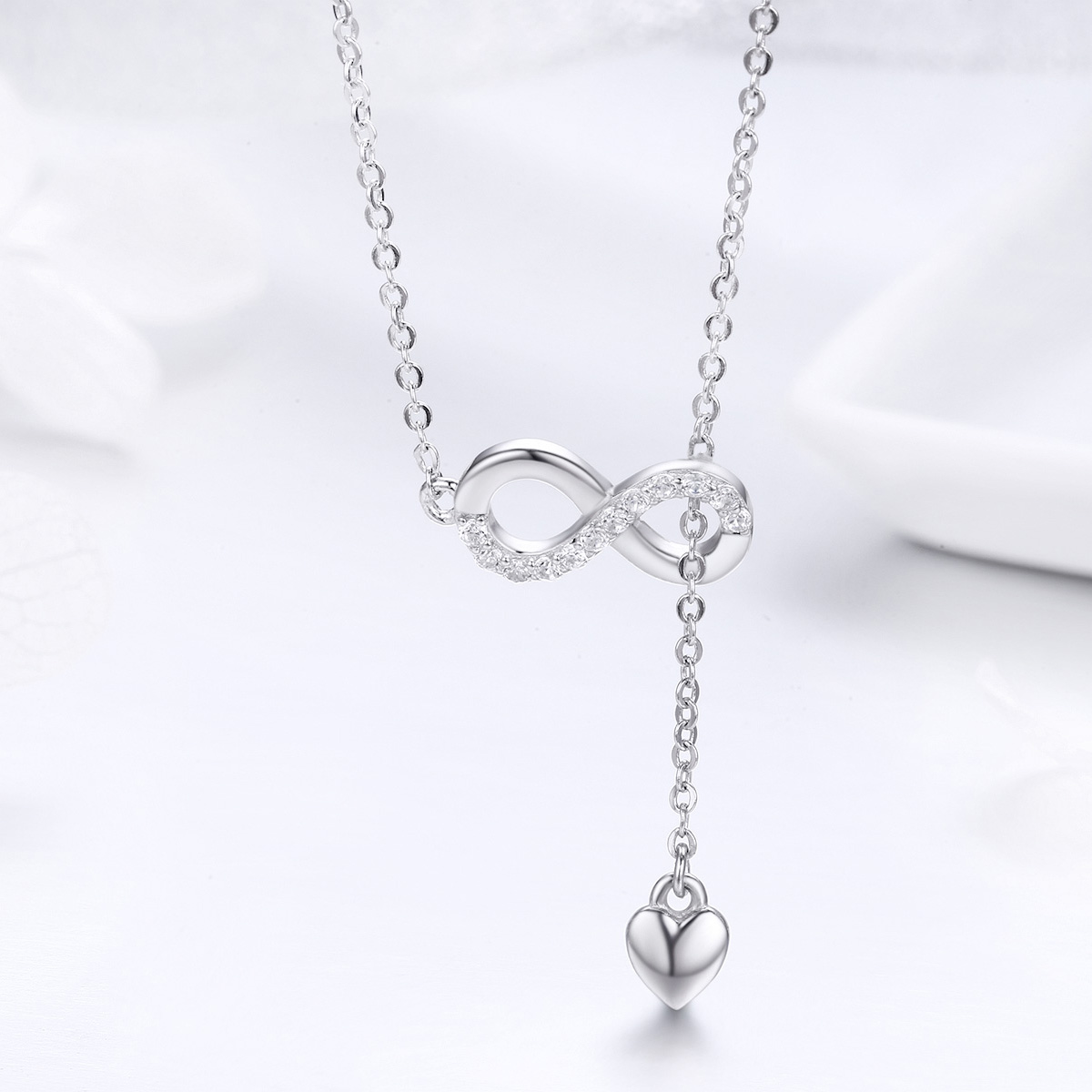 Pandora Style Oneindige charme Chain Ketting - SCN223